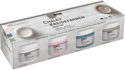 Produktbild von KREUL Kreidefarben Chalky Basis Set 4x 150 ml