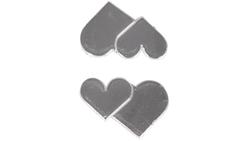 Produktbild von Rayher - WACHSMOTIV DOPPELHERZ 3X2CM 2 STUECK 31554606