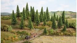 Produktbild von NOCH 26827 H0 - Modellfichten, extra-H0ch, 10 Stück, 16-19 cm H0ch