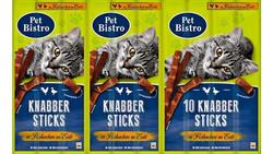 Produktbild von Pet Bistro Katzensnack Knabbersticks mit Hähnchen und Ente
