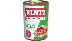 Produktbild von RINTI Hundenassfutter Kennerfleisch Wild