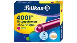 Produktbild von Pelikan Tintenpatrone 4001® pink 6 Stück