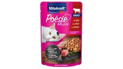 Produktbild von Vitakraft Katzennassfutter Poésie® Déli Sauce + Rind