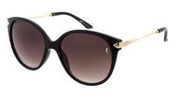 Produktbild von GNTM Sonnenbrille schwarz mit Metallbügel in gold