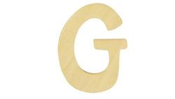 Produktbild von Rayher - HOLZ BUCHSTABE 6CM G  62243000