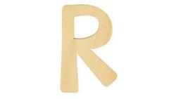 Produktbild von Rayher - HOLZ BUCHSTABE 6CM R  62254000
