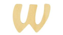Produktbild von Rayher - HOLZ BUCHSTABE 6CM W  62259000