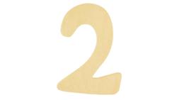 Produktbild von Rayher - HOLZ ZAHL 6CM 2  62235000