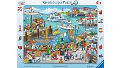 Produktbild von Ravensburger Puzzle - Ein Tag am Hafen, 24 Teile