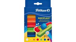 Produktbild von Pelikan Knetmasse Nakiplast verschiedene Farben
