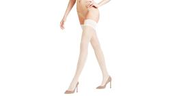 Produktbild von FALKE Halterlose Strümpfe Seidenglatt 15 den