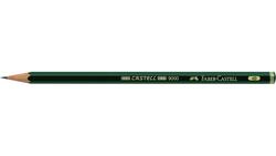 Produktbild von FABER-CASTELL Bleistift CASTELL 9000 4B