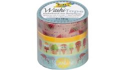 Produktbild von folia Washi-Tape 4er-Set Tropical