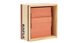 Produktbild von Kapla - Holzbausteine Quadrate rosa, 40er Box