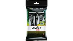 Produktbild von Aveo Men Black Eye  4 Klingen Herren Einwegrasierer