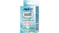 Produktbild von Aveo Blue Lagoon 6 Klingen Mini Damen Rasierer
