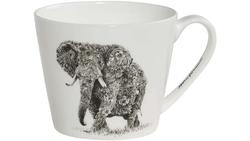 Produktbild von MAXWELL & WILLIAMS Marini Ferlazzo Becher African Elephant, Bone China Porzellan