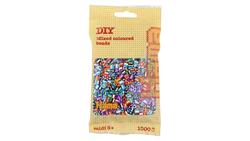 Produktbild von Hama - Bügelperlen im Beutel, ca 1000 Stück, Streifenmix