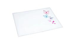 Produktbild von Läufer Schreibunterlage Durella Emotion Butterfly bunt 40x53cm transparent klar