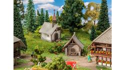 Produktbild von Faller 130571 - H0 - Hofkapelle und Backhaus