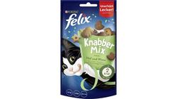 Produktbild von felix Katzensnacks KnabberMix Hof & Wiese mit Enten-, Truthahn- und Kaninchengeschmack