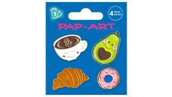 Produktbild von PAP-ART Pins Kaffee 4Stück