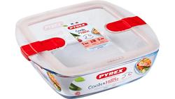 Produktbild von Pyrex Cook&Heat Form quadratisch mit Deckel