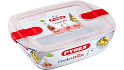 Produktbild von Pyrex Cook&Heat Form rechteckig mit Deckel