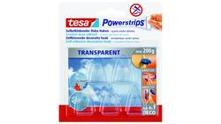 Produktbild von tesa Powerstrips® transparent, Deco-Haken