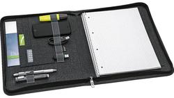 Produktbild von WEDO Schreibmappe Textil grau