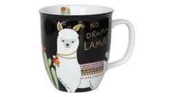 Produktbild von Happy Life Kaffee-Tasse mit Lama Tier-Motiv No Drama Lama 45544