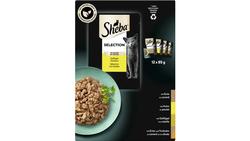 Produktbild von Sheba Katzennassfutter Selection in Sauce Geflügel Variation Multipack