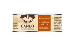 Produktbild von CANEO Hundenassfutter Geflügelherzen Dose