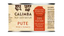 Produktbild von CALIMBA Katzennassfutter Pute mit Rind Dose