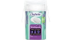 Produktbild von Duchesse Wattepads Peel & Clean mit Aktivkohle, 40 Stück