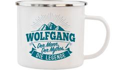 Produktbild von H&H Echter Kerl Emaille-Becher Wolfgang