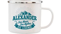 Produktbild von H&H Echter Kerl Emaille-Becher Alexander