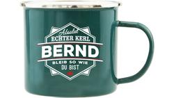 Produktbild von H&H Echter Kerl Emaille-Becher Bernd