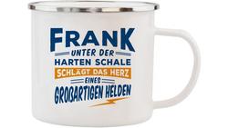 Produktbild von H&H Echter Kerl Emaille-Becher Frank