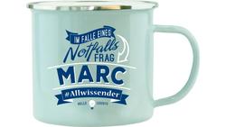 Produktbild von H&H Echter Kerl Emaille-Becher Marc