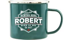Produktbild von H&H Echter Kerl Emaille-Becher Robert