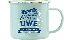 Produktbild von H&H Echter Kerl Emaille-Becher Uwe