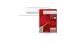 Produktbild von TORGAU Briefumschlag ohne Fenster DIN lang haftklebend weiss