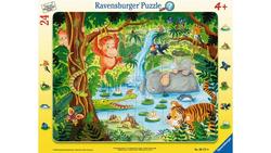 Produktbild von Ravensburger Puzzle - Dschungelbewohner, 24 Teile