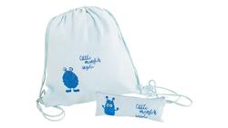 Produktbild von Rayher Turnbeutel mit Stiftetasche hellblau