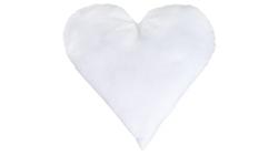 Produktbild von Rayher Kissenbezug Herz naturweiss