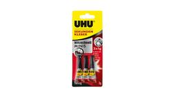 Produktbild von UHU Sekundenkleber blitzschnell  3 x 1g
