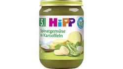 Produktbild von Hipp Gemüse - Bio Spinatgemuese mit Kartoffeln 19