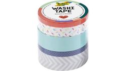 Produktbild von folia Washi-Tape 5er-Set neon-orange