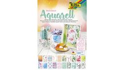Produktbild von folia Motivblock Aquarell 24 x 34cm